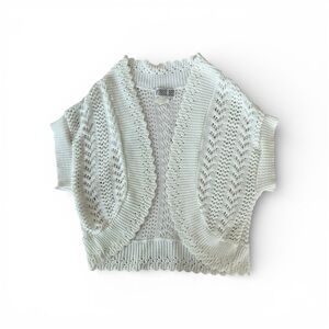 Robbie Bee Open-Knit Shrug